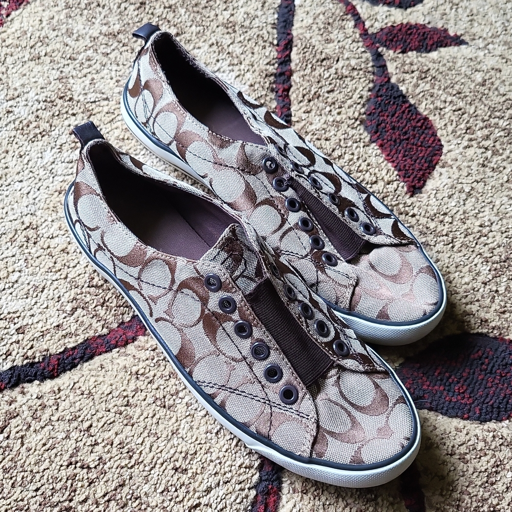Coach slip-on shoes size 8.5